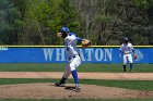 Baseball vs WPI  Wheaton College baseball vs Worcester Polytechnic Institute. - (Photo by Keith Nordstrom) : Wheaton, baseball